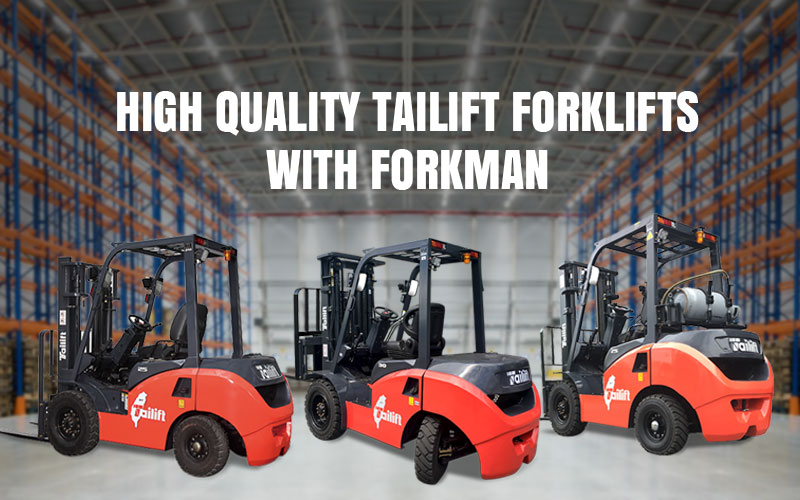 High Quality Tailift Forklifts with Forkman
